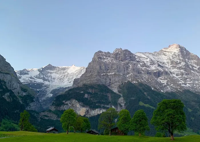 דירה Eiger, Jungfrau, Luxury Garden גרינדלוולד
